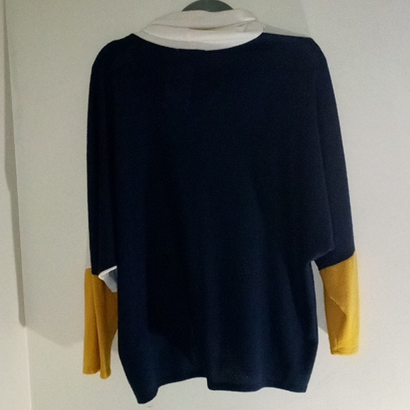 TWENTY SECOND soft drawstring sweater, multicolor size 12 - Picture 5 of 5